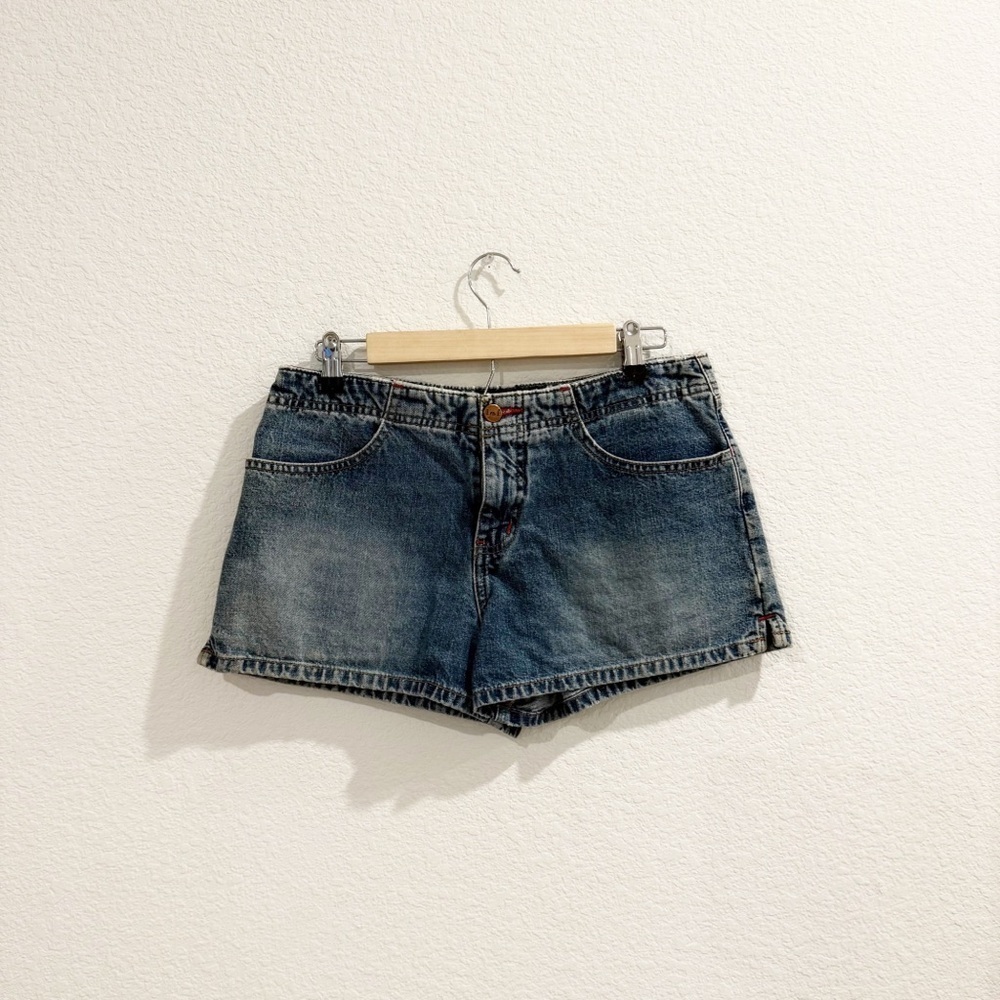 Lei Jeans- Junior Vintage Y2K Low Rise Jean Shorts - 9
